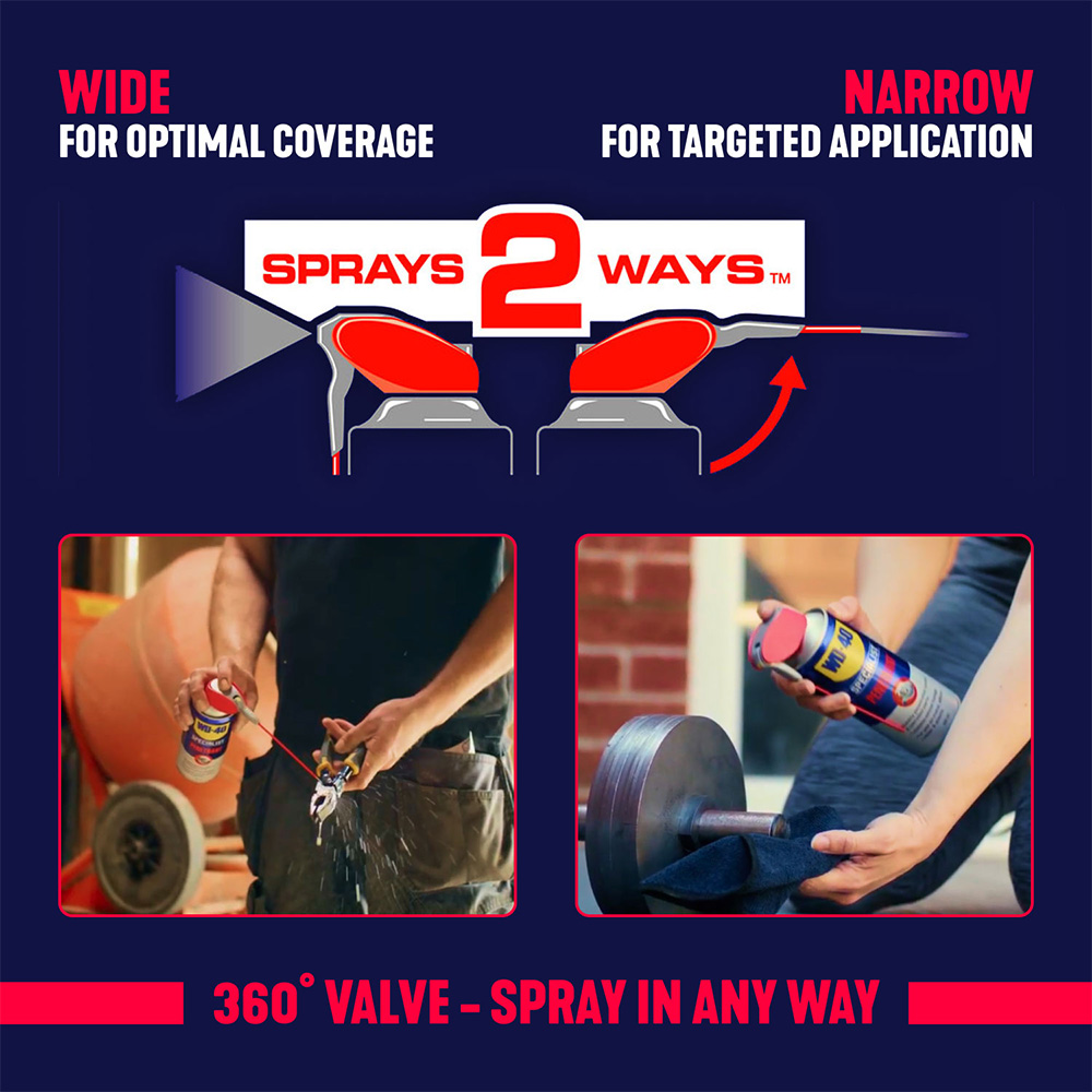 WD-40 Specialist Professional Grade Lubrication Penetrant Spray 400ml Image 3