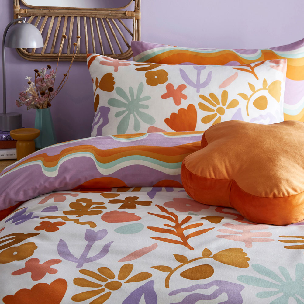 furn. Amelie Double Multicolour Duvet Set Image 3