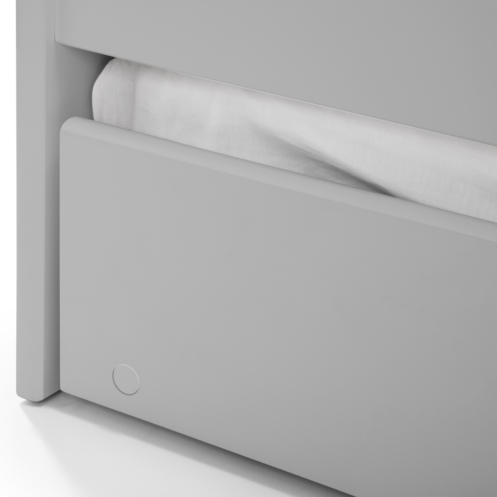 Julian Bowen Elba Dove Grey Lacquered Daybed Image 8