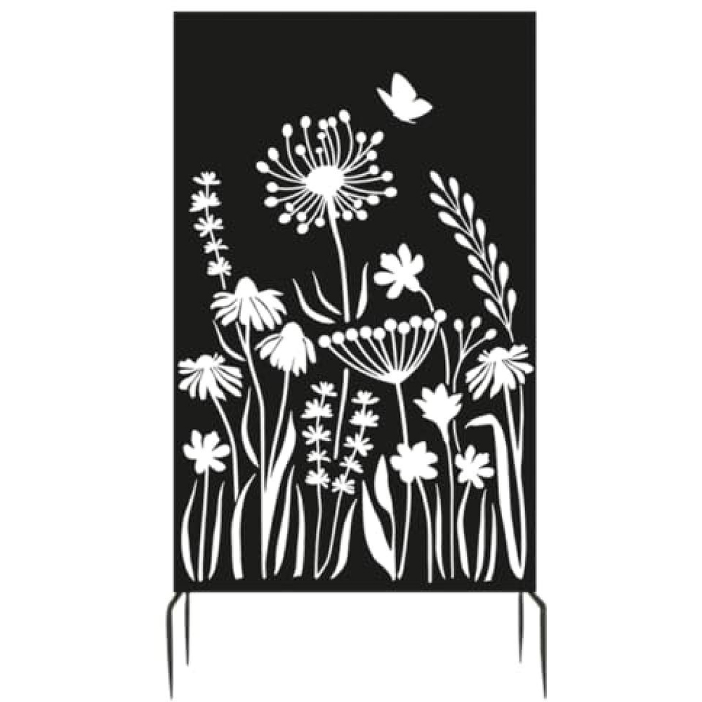 Fallen Fruits Leaf Design Privacy Screen Image 2