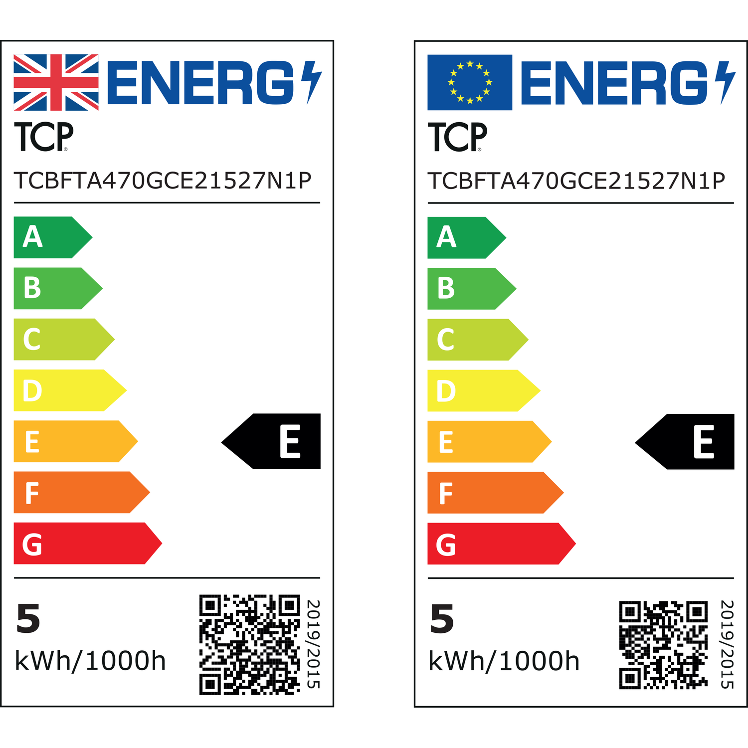 TCP Spiral Filament Classic 470L E27 Bulb - Warm White Image 5
