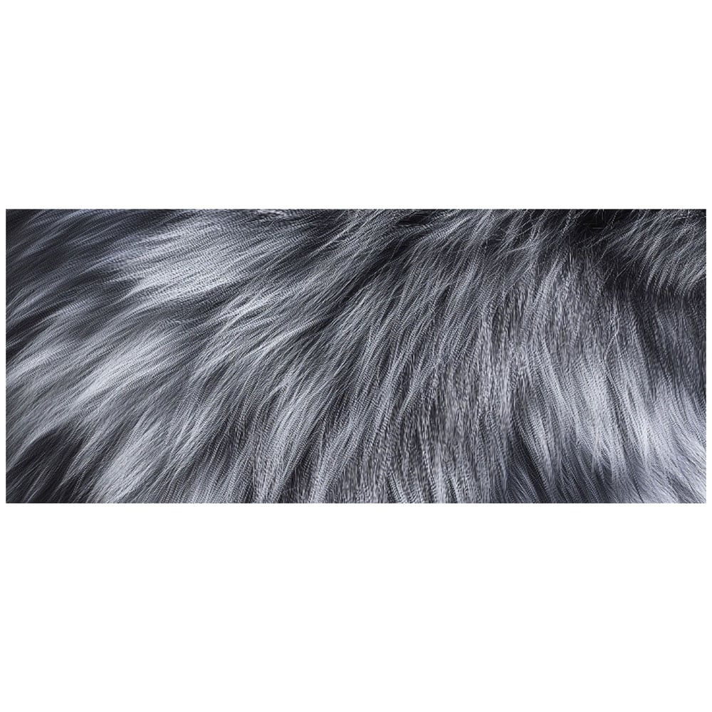Warren Reed Designer Silver Fox Fur Print Bathroom Splashback 25 x 60cm Image 2