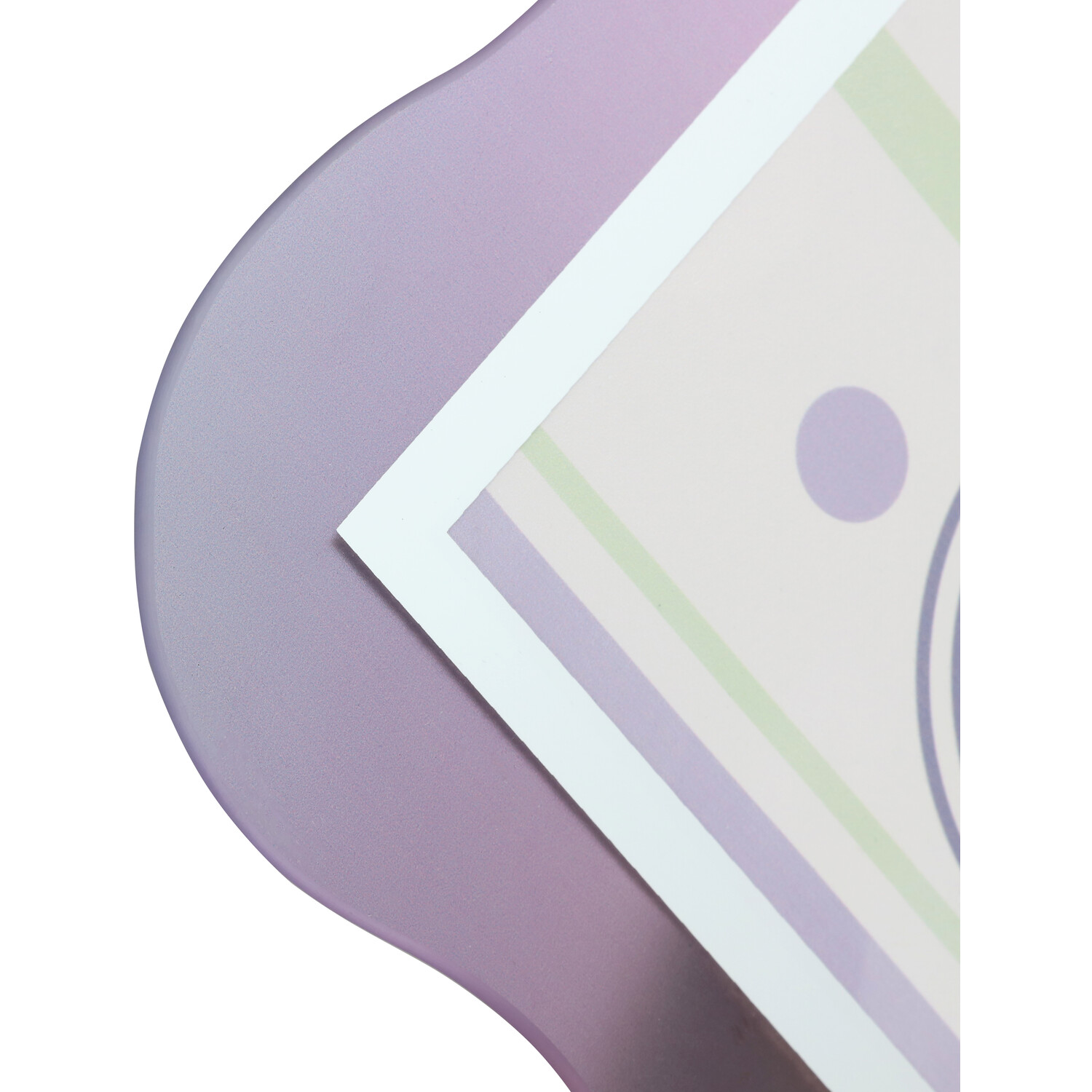 Rainbow Effect Curved Frame Image 2