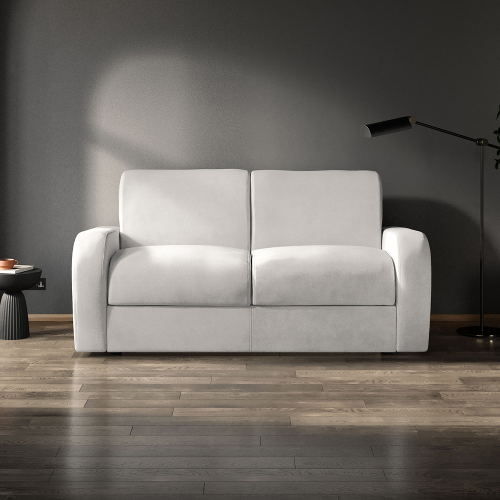 Jay-Be Deco 2 Seater Cosy Chenille Hedge Sofa Bed with e-Sprung Mattress Image 6
