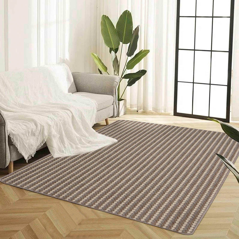 Desire Rugs Eden Beige Non Slip Door Mat 57 x 120cm Image 5