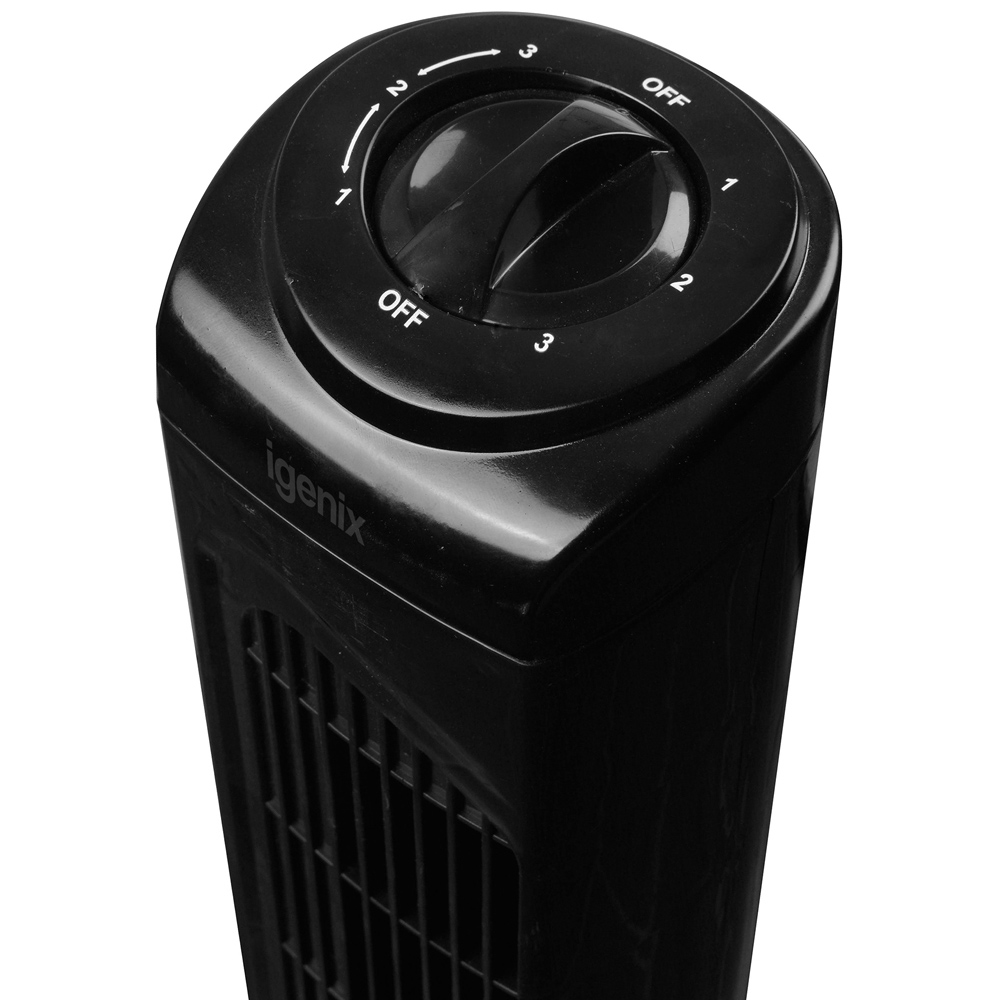 Igenix Black Tower Fan 29 inch Image 5