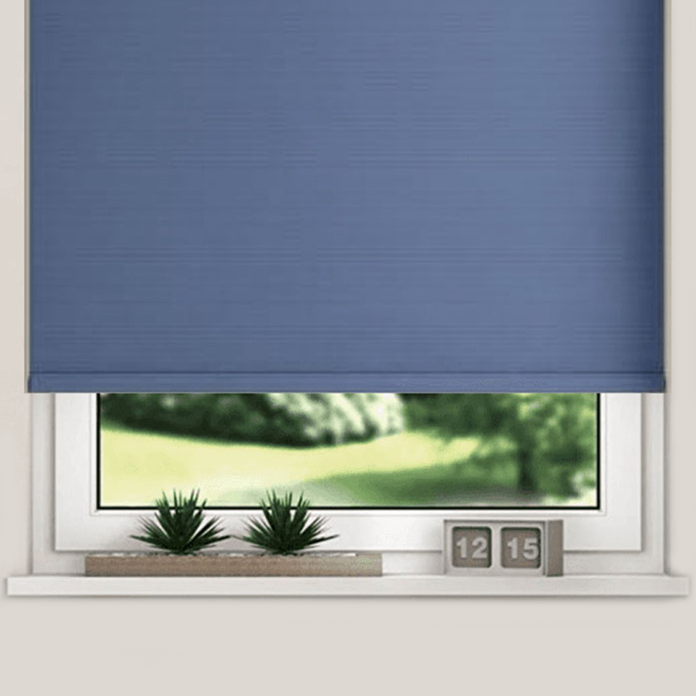 New Edge Blinds Blackout Roller Blinds Navy 160cm Image 3