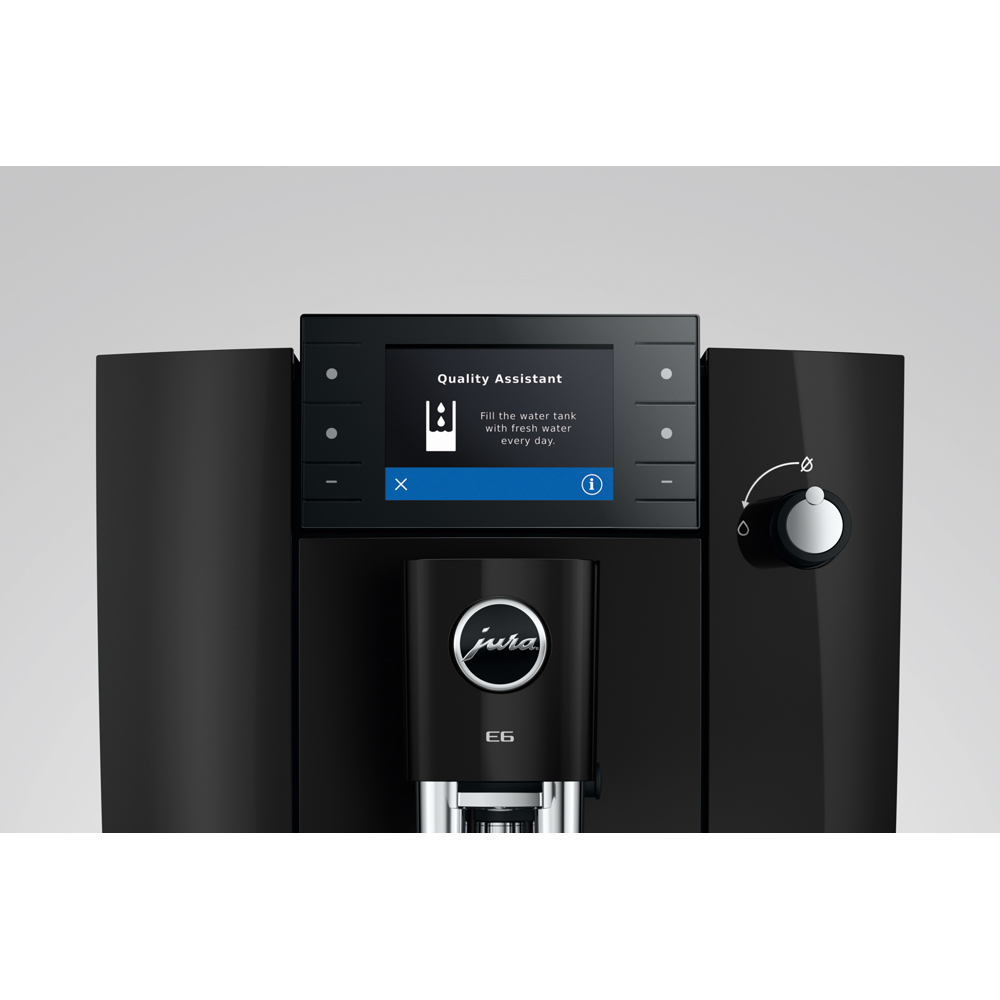 Jura E6 15805 Piano Black Bean-to-Cup Coffee Machine Image 9