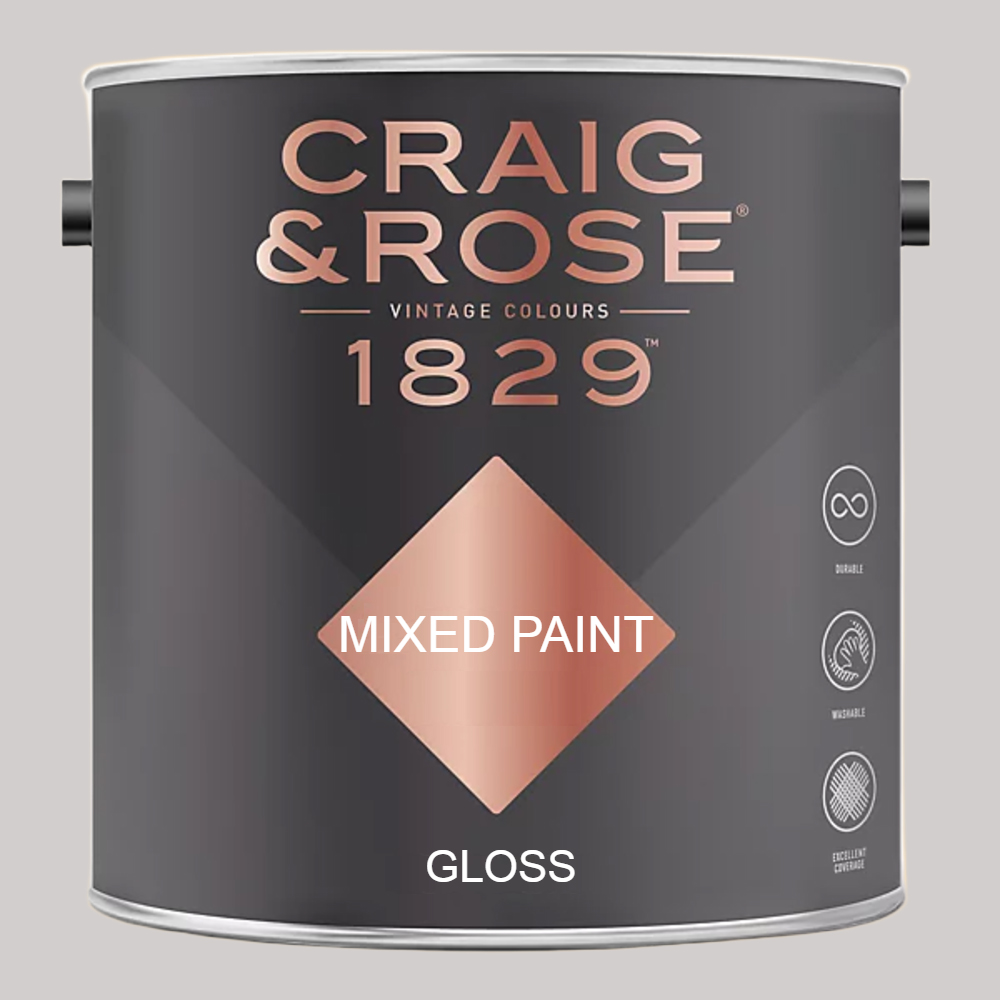 Craig & Rose 1829 Vintage Walls Wood and Metal Strawberry Hill Gloss Mixed Paint 2.5L Image 2