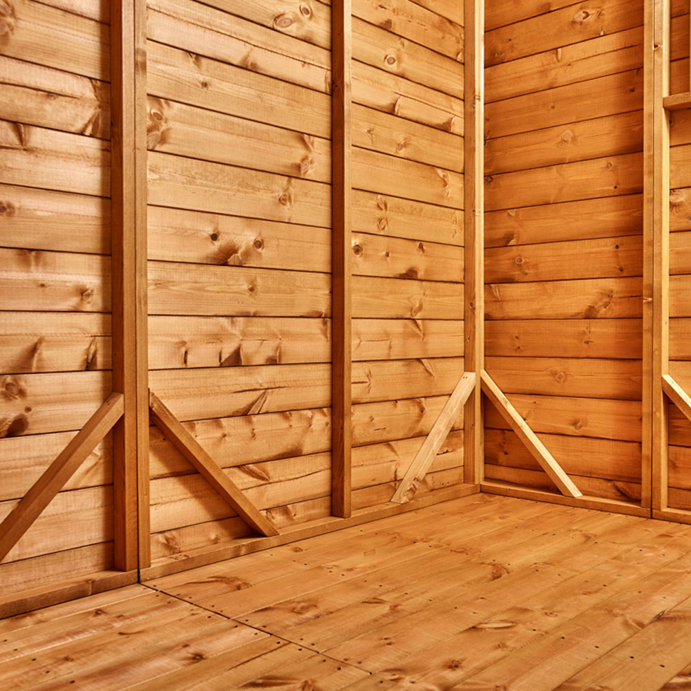 Power 18 x 4ft Pent Double Door Potting Shed Image 6