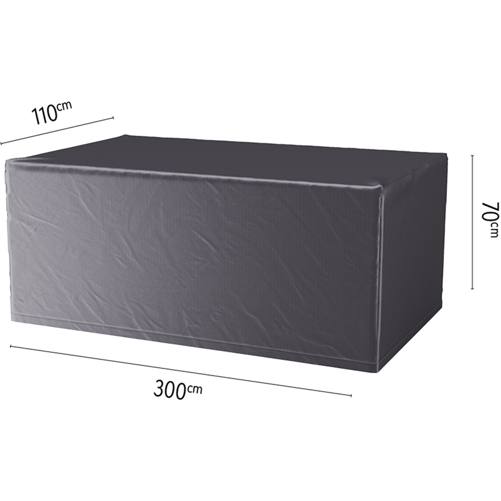 Platinum AeroCover Waterproof Garden Table Cover 70 x 300 x 110cm Image 6