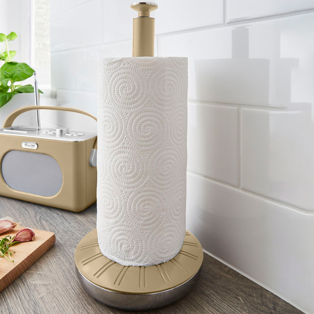 Swan Retro Cream Towel Pole and Mug Set Image 6