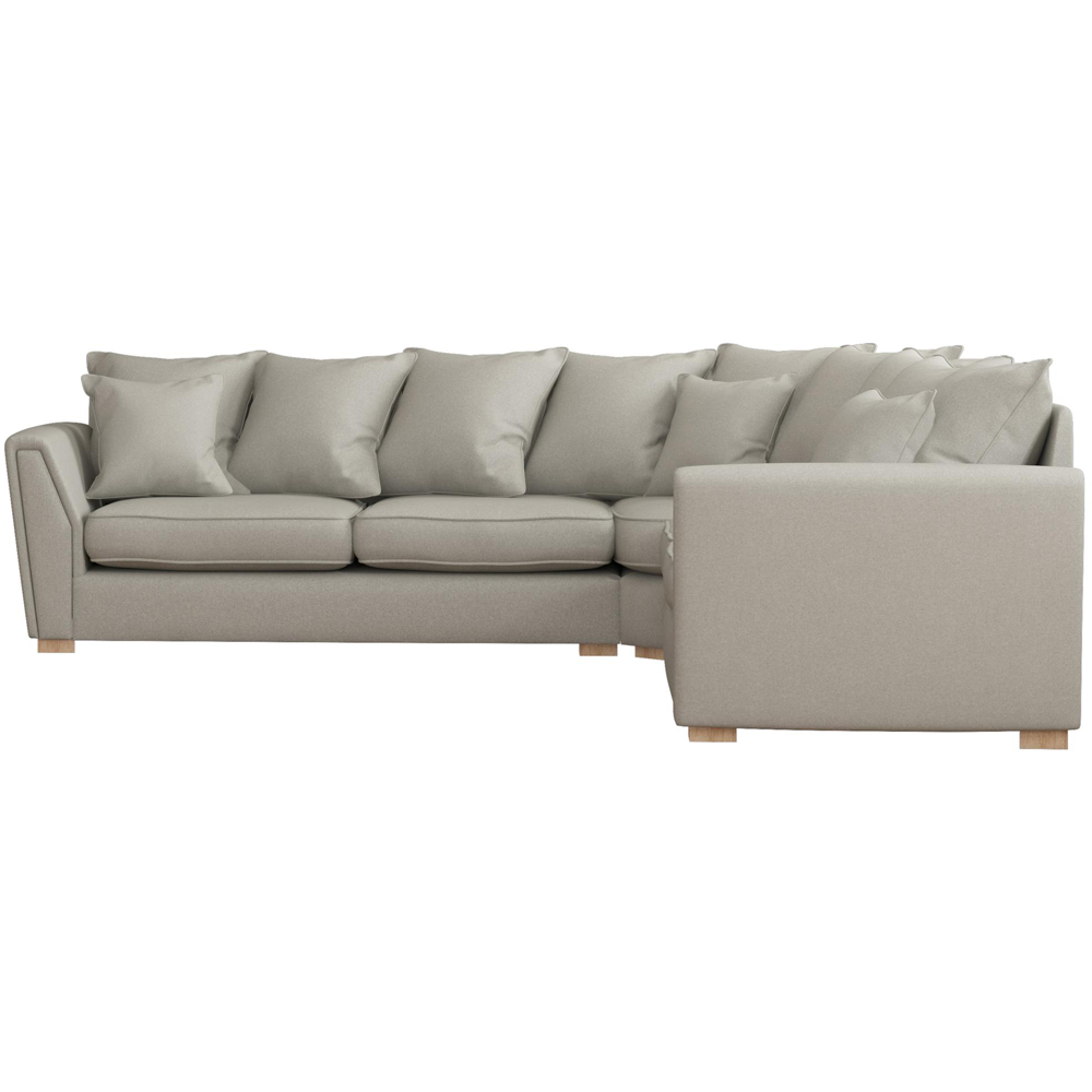 Wendleberry 4 Seater Venice Mink Scatter Back Corner Sofa Image 3