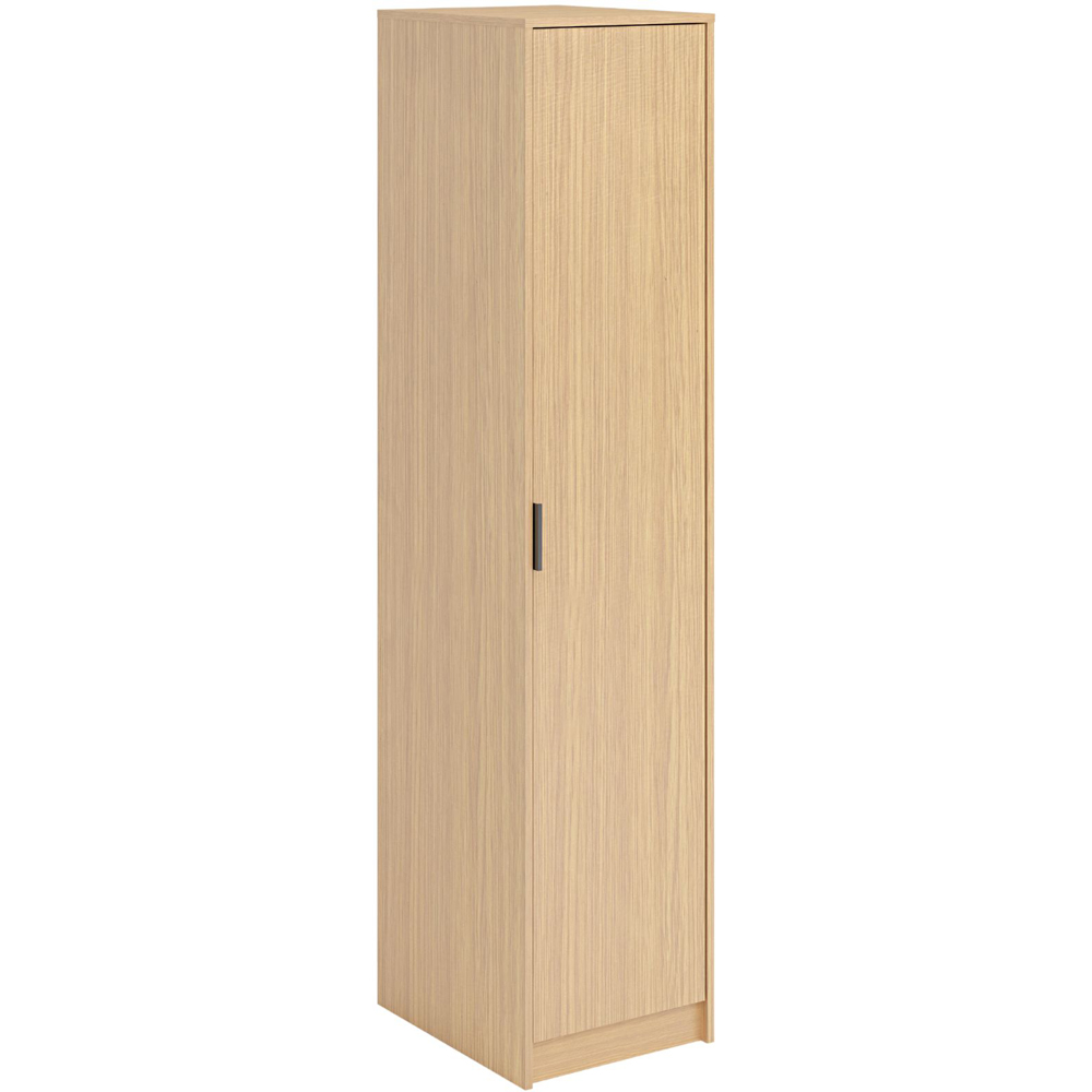 Home Source Phoenix Single Door Oak Wardrobe Image 2
