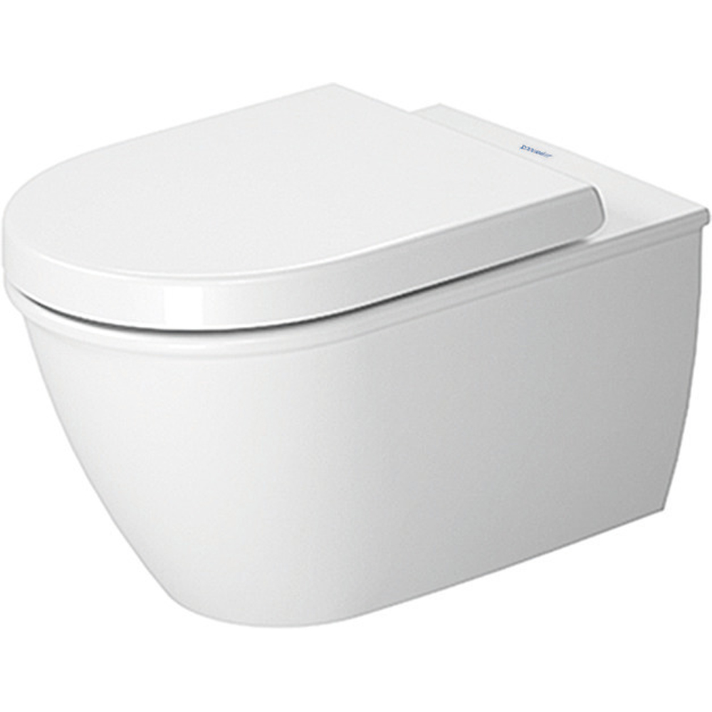 Duravit White Toilet Seat and Cover 370 x 431mm Image 4