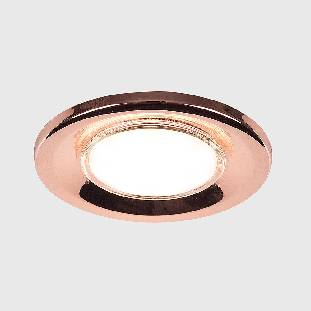 ValueLights Copper Warm White LED Ceiling Downlight 4 Pack Image 2