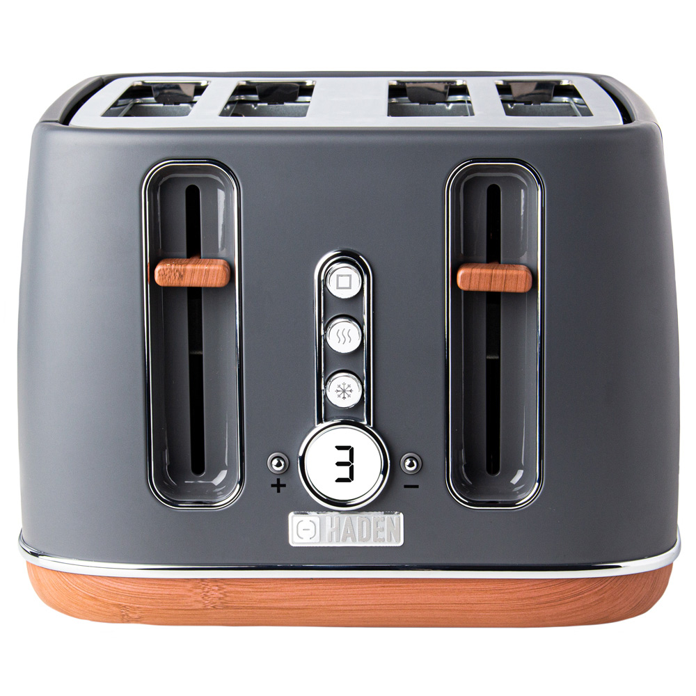 Haden Grey Dorchester 4 Slice Toaster Image 3
