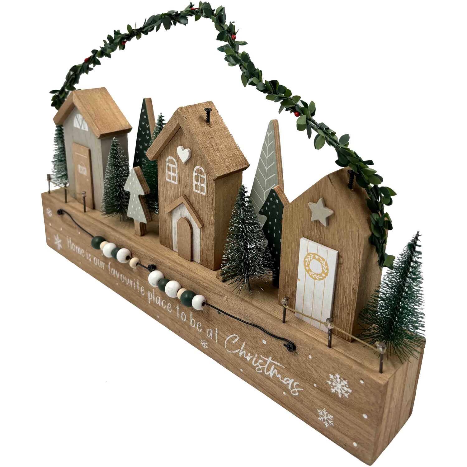 Home Is Our Favourite Place Christmas House Scene - Natural Image 2