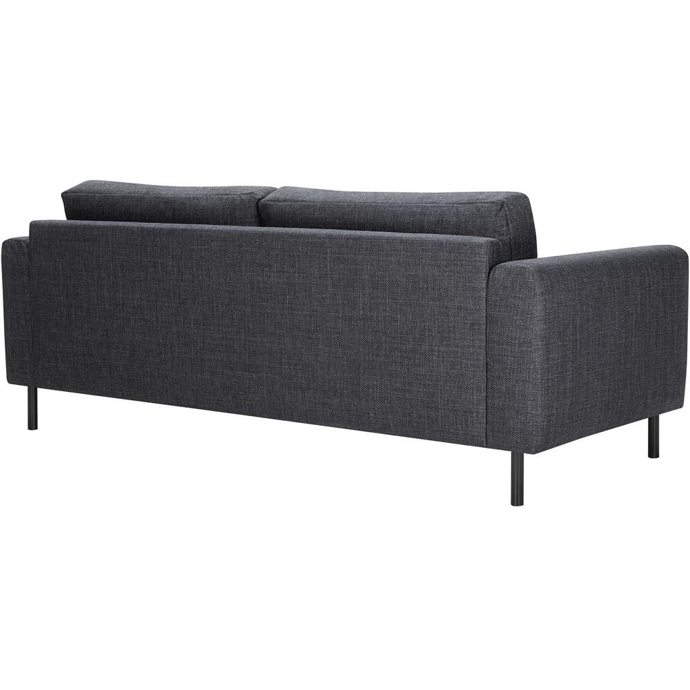 Florence Omaha 6 Seater Dark Grey Fabric Sofa Set Image 4