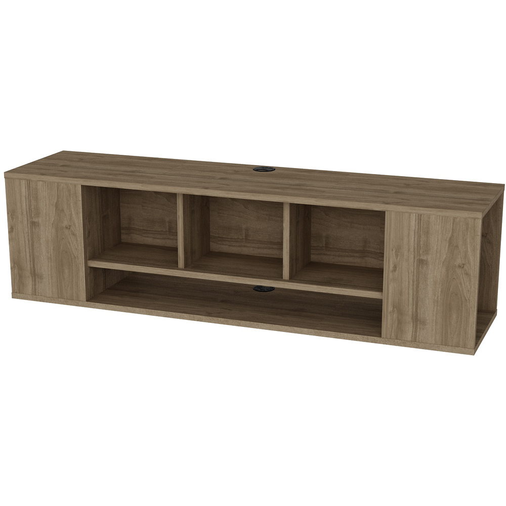 Decorotika Paldi 6 Shelf Oud Floating TV Unit Image 3