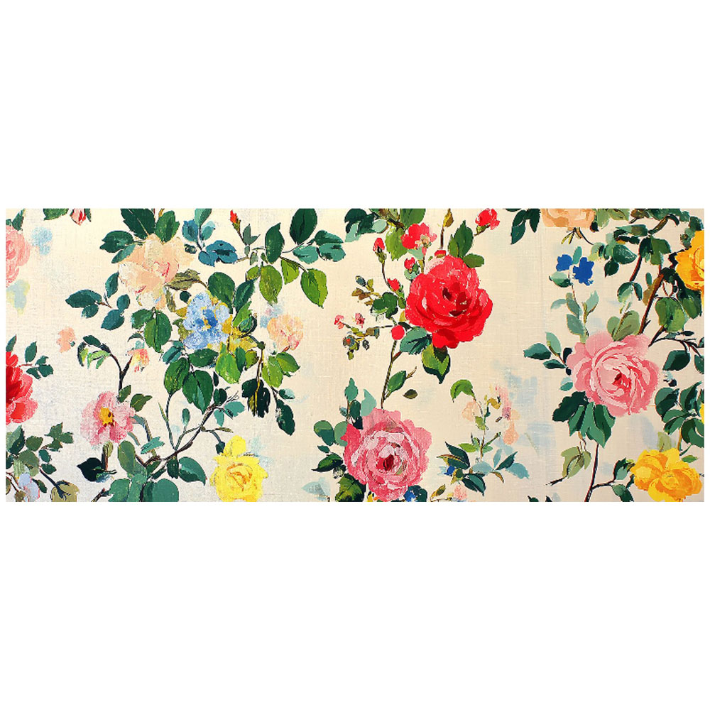 Warren Reed Designer Collection of Summer Garden Flowers Glass Bathroom Splashback 25 x 60cm Image 2