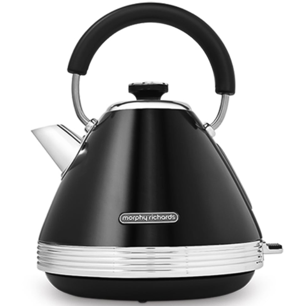 Morphy Richards Venture 950070 Black 1.5L Kettle and 4 Slice Toaster Set Image 2