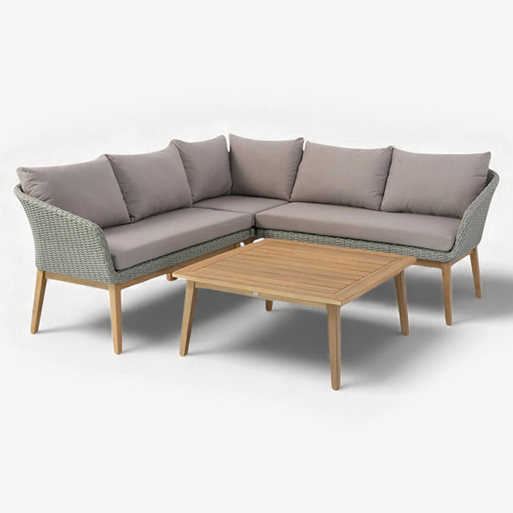 Royalcraft Sol 5 Seater Corner Lounge Set with Coffee Table Image 2