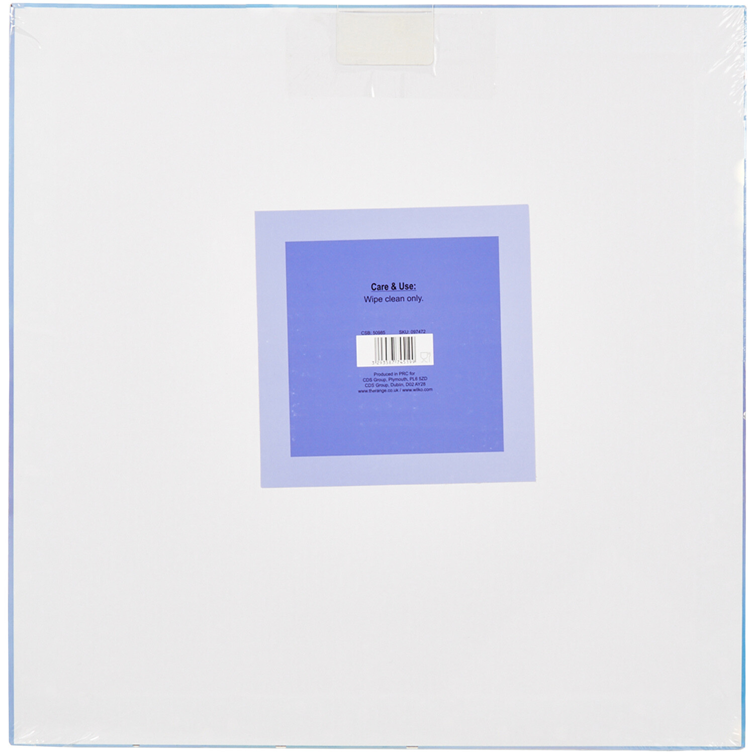 Galaxy Cake Board - Blue / Square Image 2