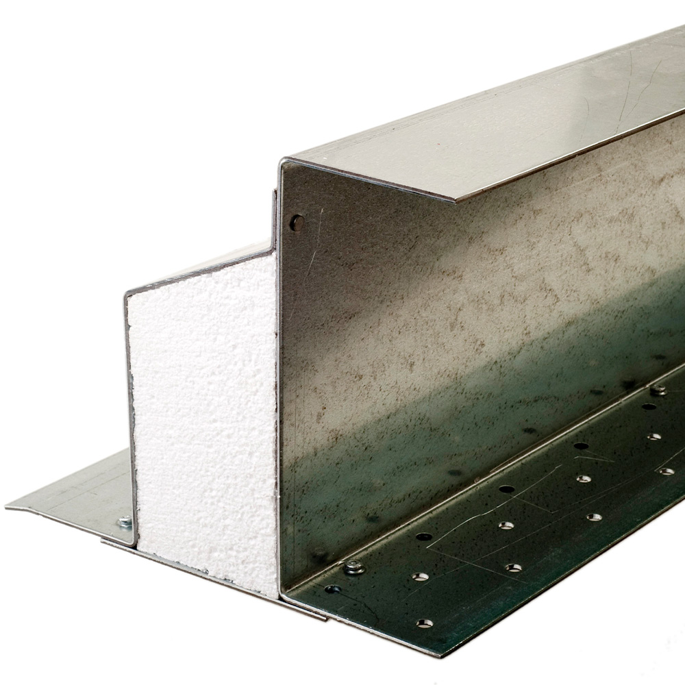 UKLintels 150-165mm Galvanised Steel Extra Heavy-Duty Cavity Wall Lintel 2550mm Image 2