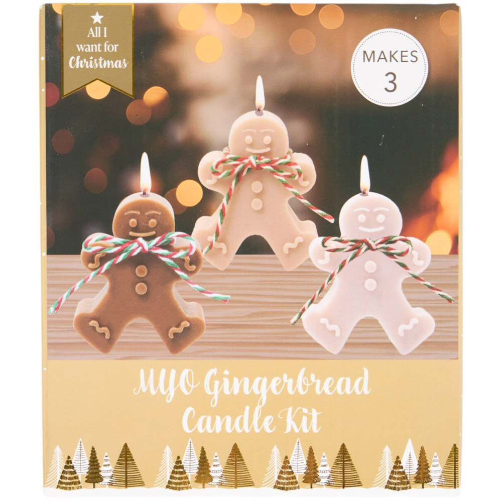 Make Your Own Gingerbread Candle Kit | Homebase