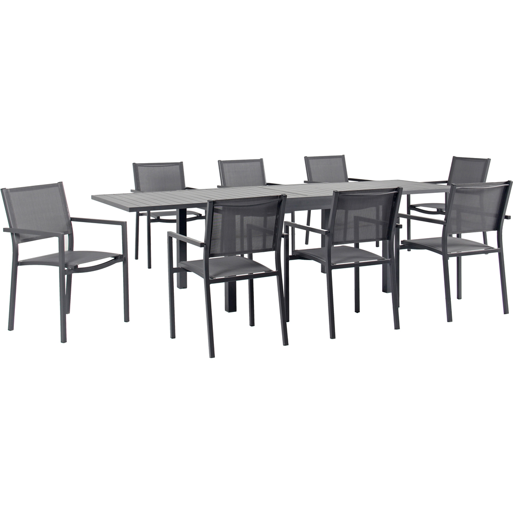 Kettler Sento 8 Seater Grey Extending Garden Dining Set Image 2