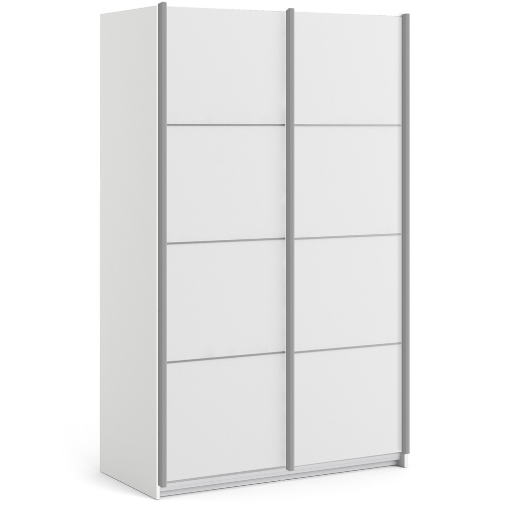 Florence Verona 2 Door White Sliding Wardrobe Image 2