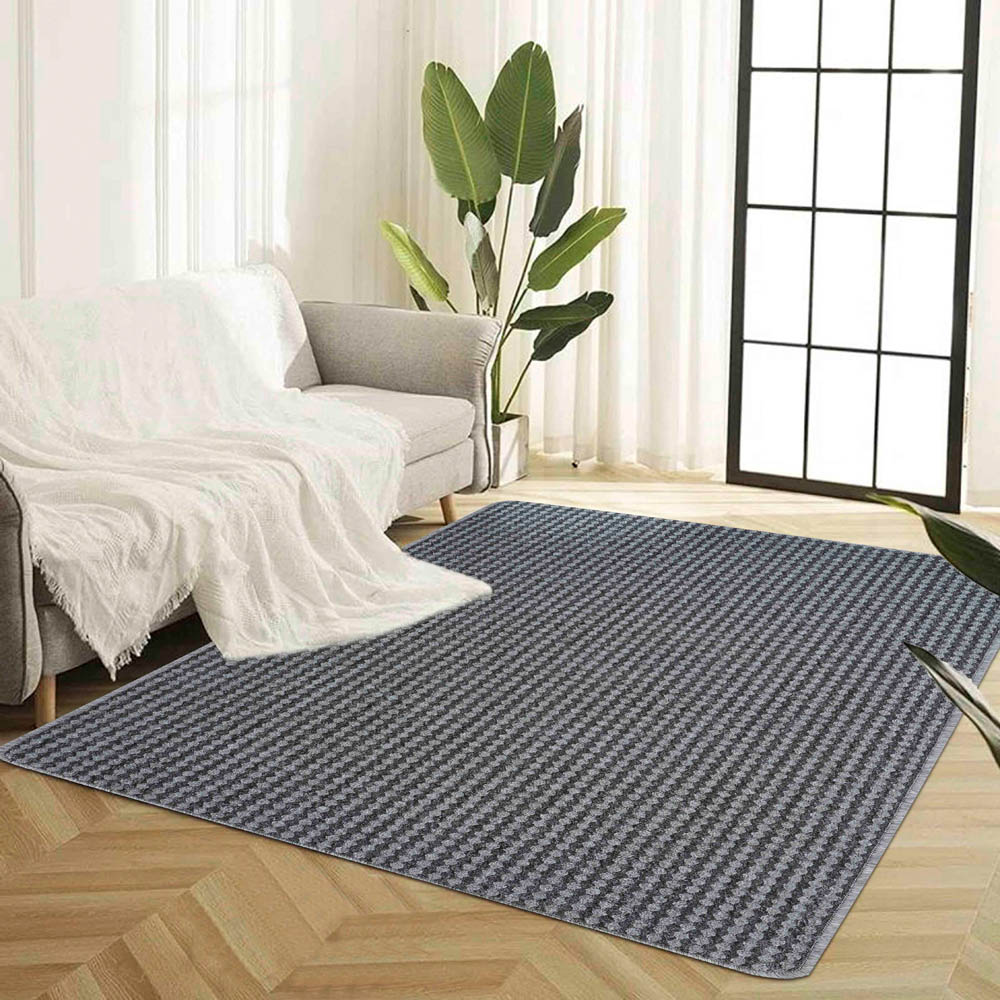 Desire Rugs Eden Grey Non Slip Door Mat 57 x 200cm Image 5