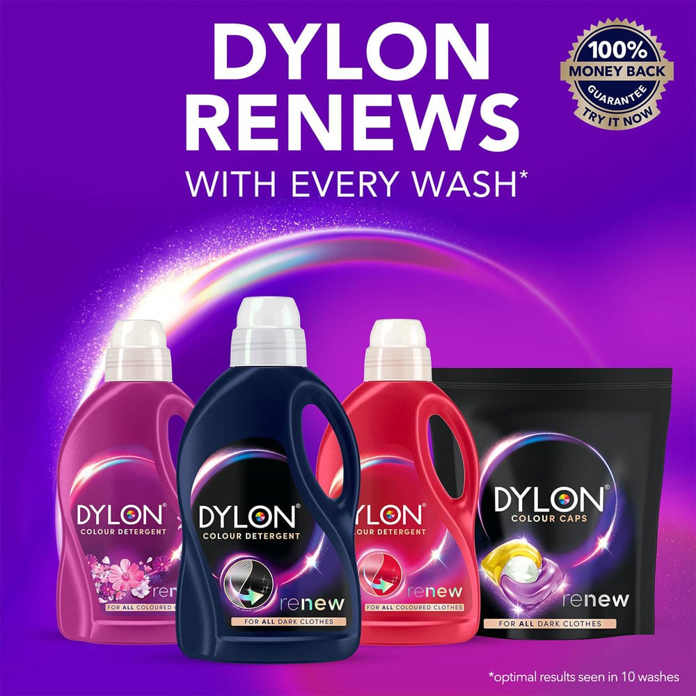Dylon Liquid Laundry Detergent for all Black & Dark Clothes, 60 Washes Image 5