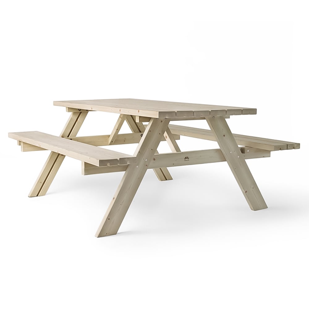 AMATA Ungurs 6 Seater Classic Picnic Table Green Image 2