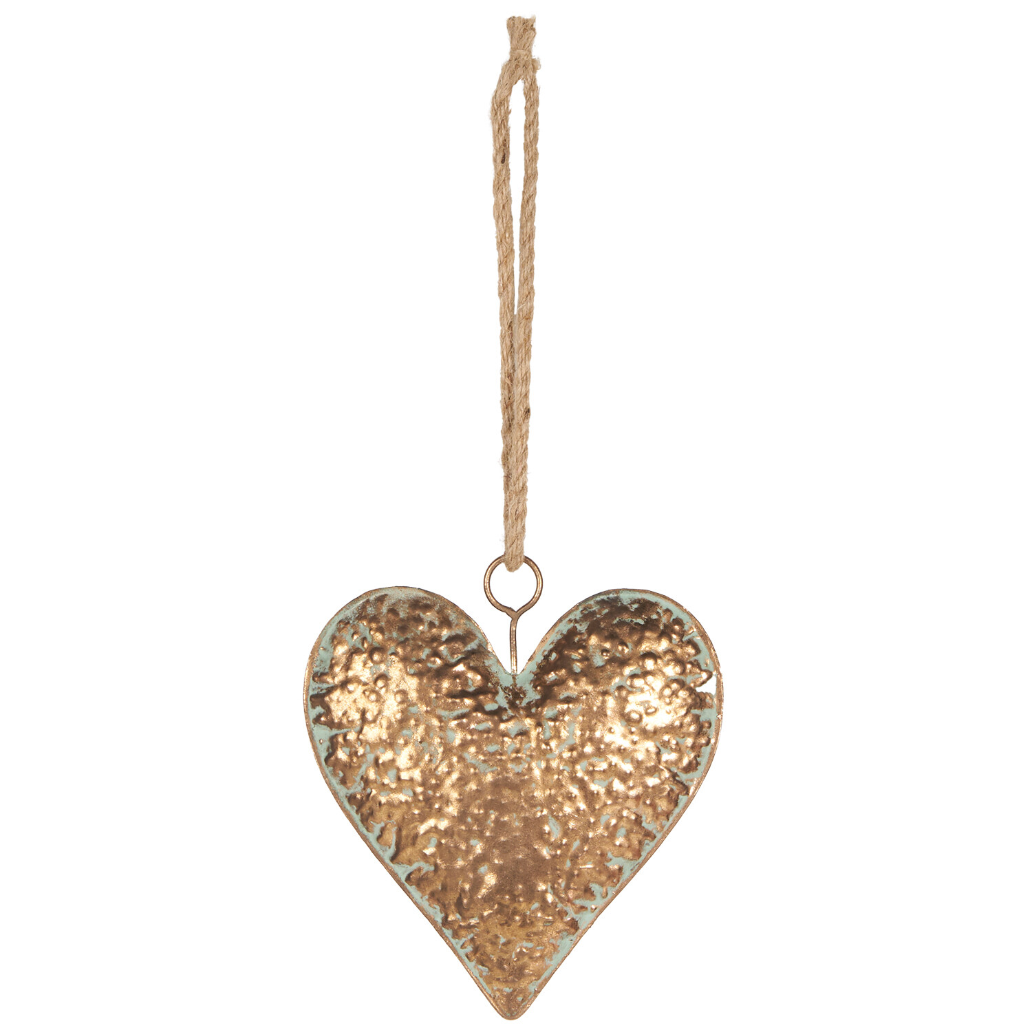 Gold Hanging Heart Image 2
