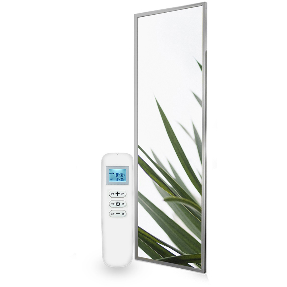 Mirrorstone Nexus 350W Minimal Leaf Wi-Fi Infrared Heating Panel 295 x 1195mm Image 2