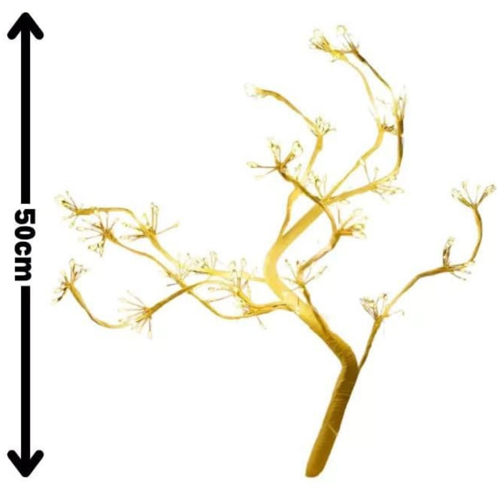 Marco Paul 264 Warm White LED Light Up Cherry Bonsai Tree Christmas Decoration 50cm Image 6