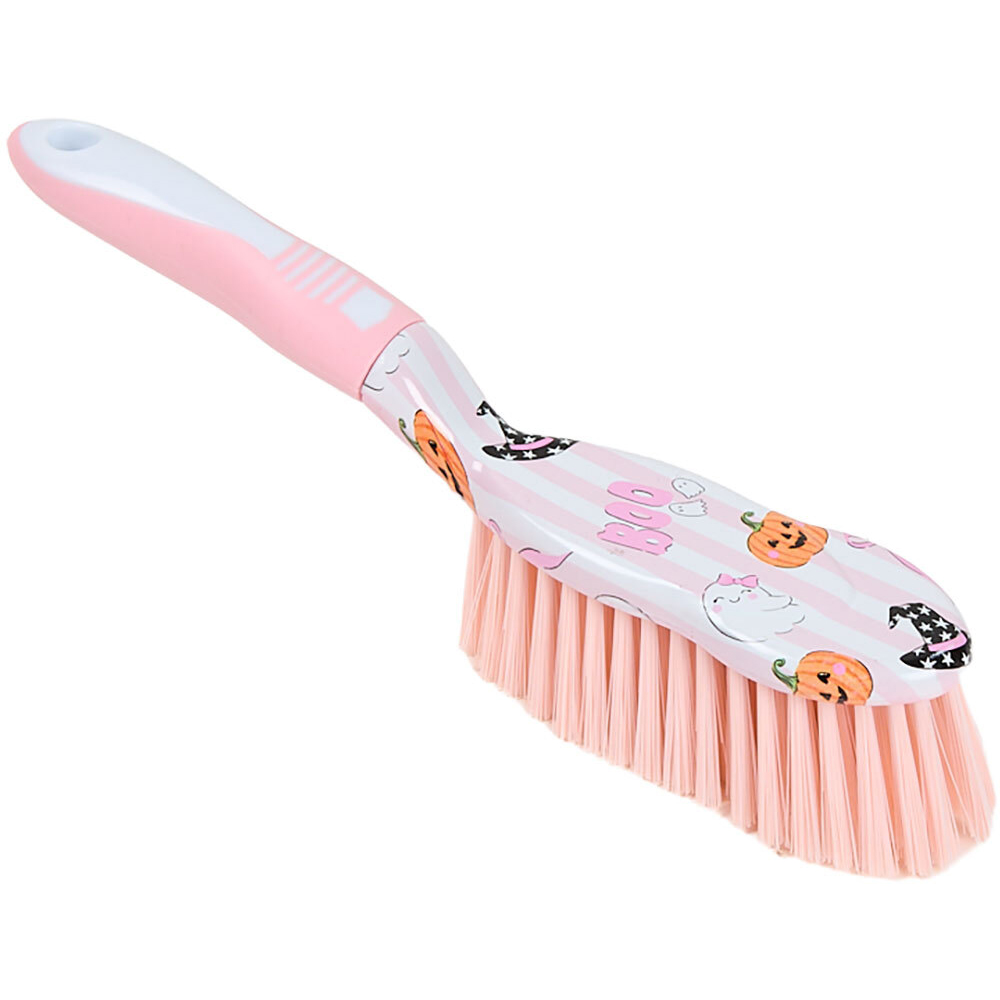 Halloween Dustpan and Brush Pink Image 4