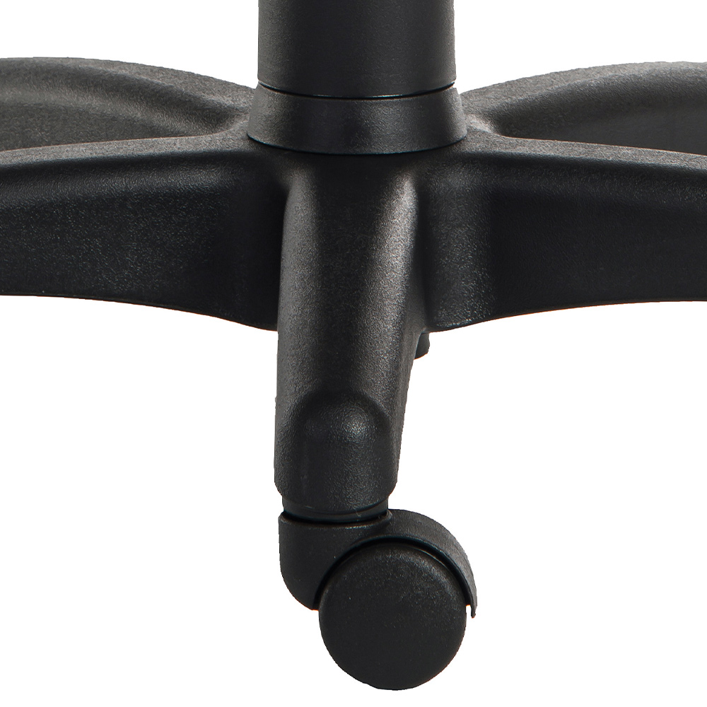 Teknik Office Ergo Blaster Faux Leather Desk Chair Black Image 5