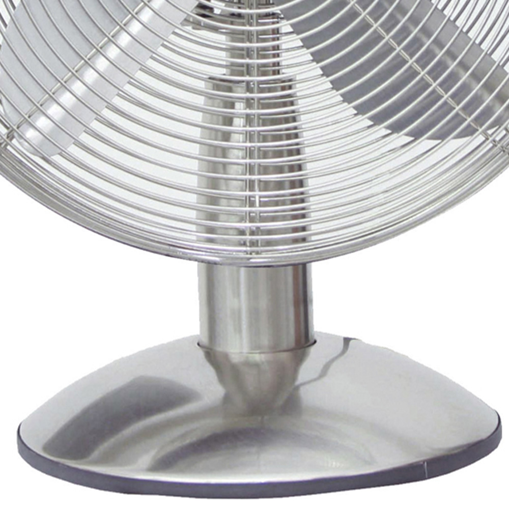 Igenix Silver Desk Fan 12 inch Image 3