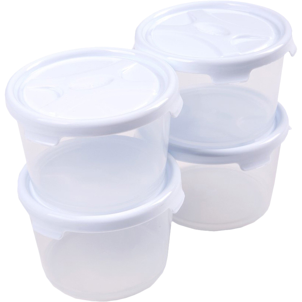 Wham Food Container with Lid 300ml 4 Pack Image