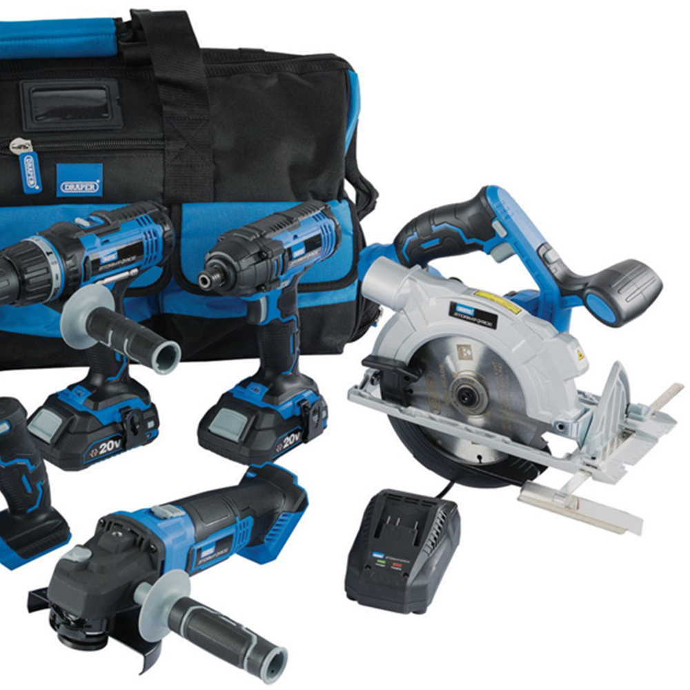 Draper Storm Force 12 Piece Machine Cordless Kit 20V Image 3