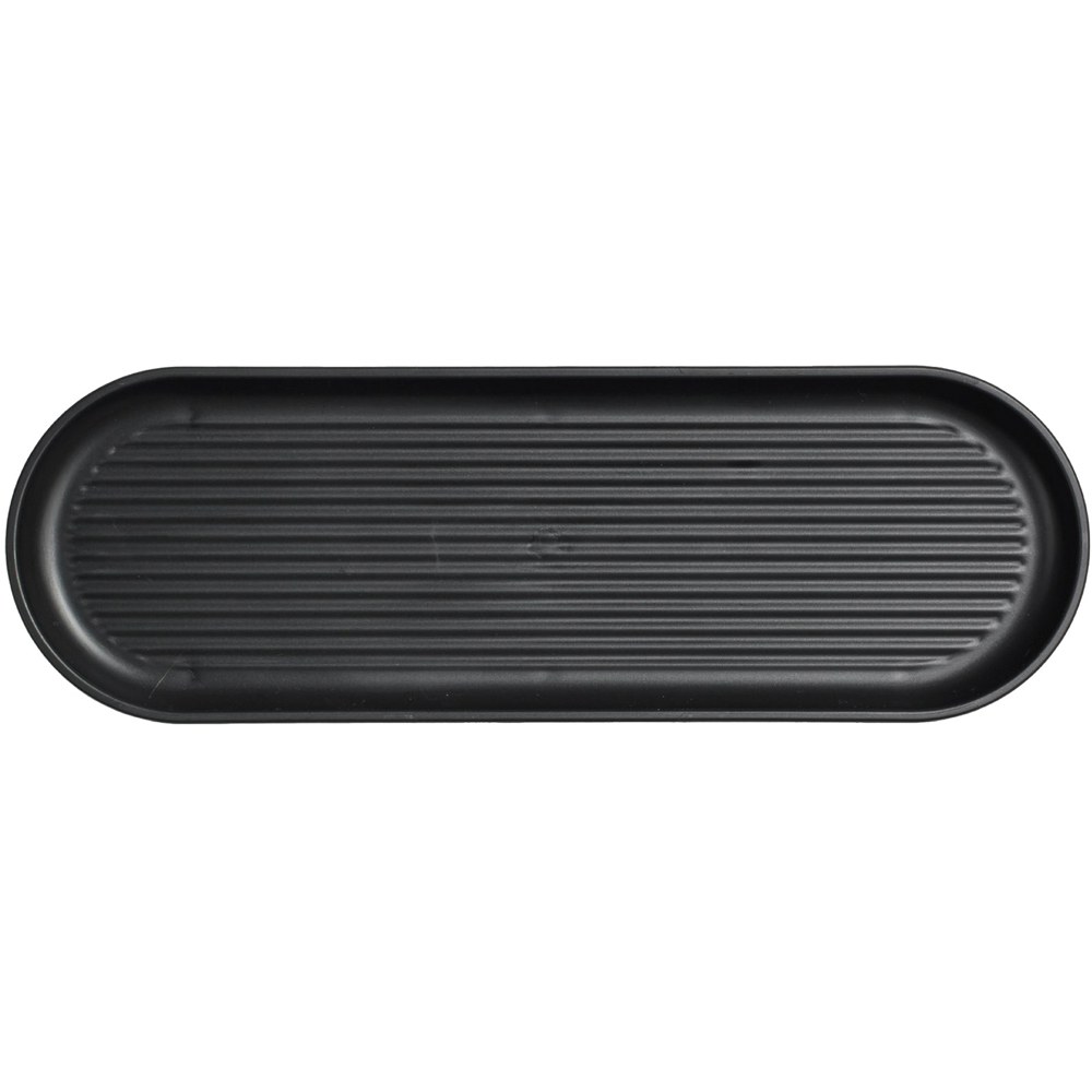 ReBorn Dark Grey Recycled Plastic Bathroom Storage Tray Image 4
