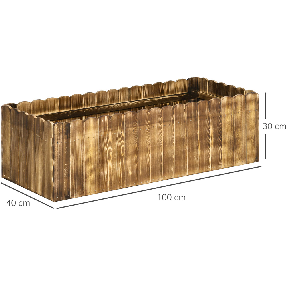 Outsunny Fir Plant Pot Image 6