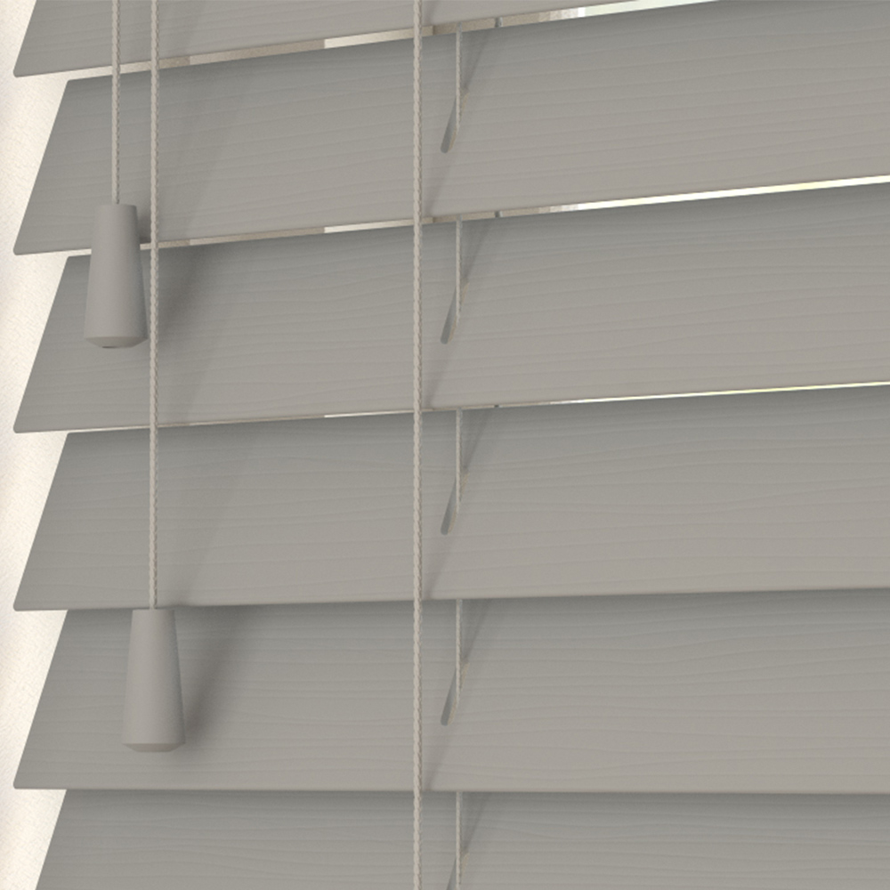 New Edge Blinds Grained Venetian Blinds Volcanic Grey 100cm Image 2