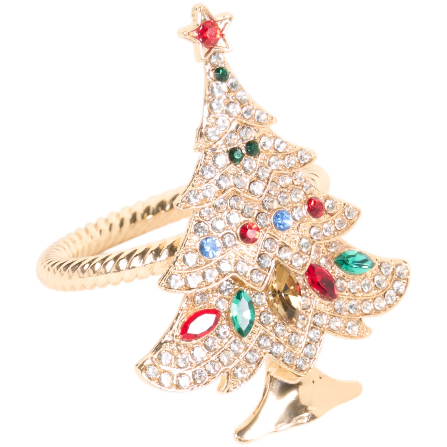 Set of 4 Festive Napkin Rings Image 7