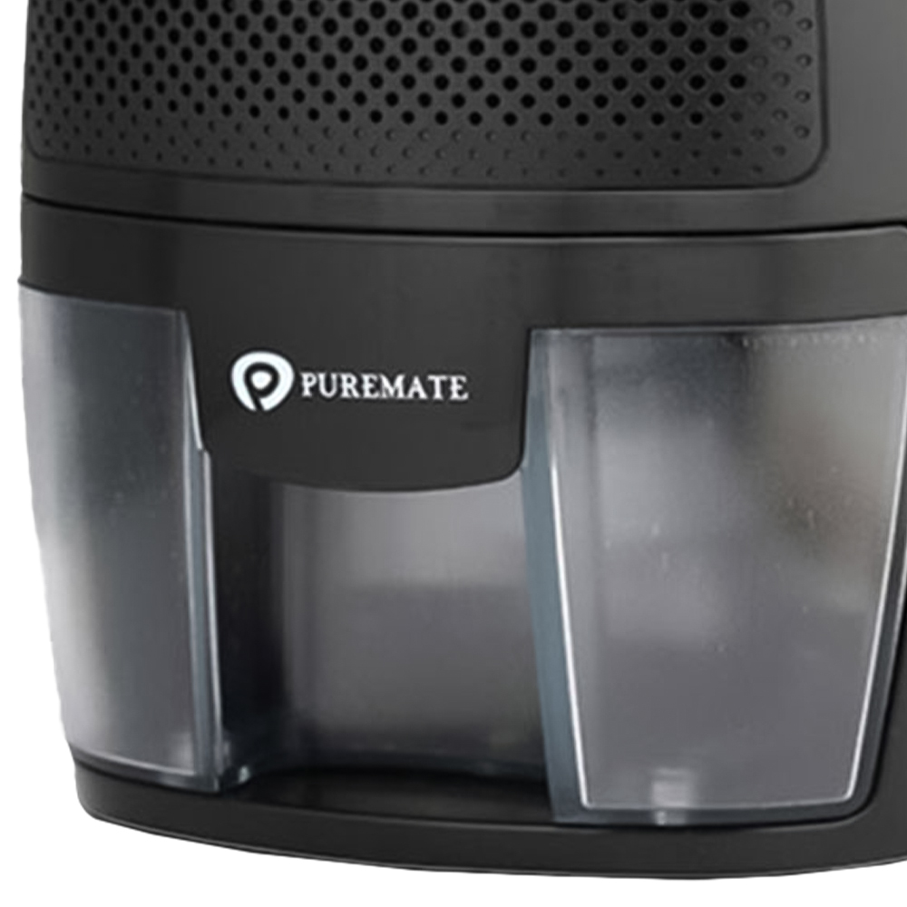 PureMate Black PM405 Mini Dehumidifier 600ml Image 3