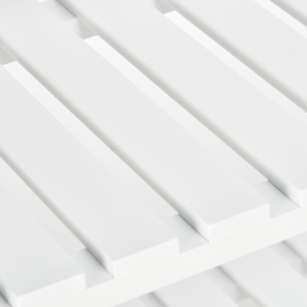 Portland 3 Tier White Shoe Rack Image 3