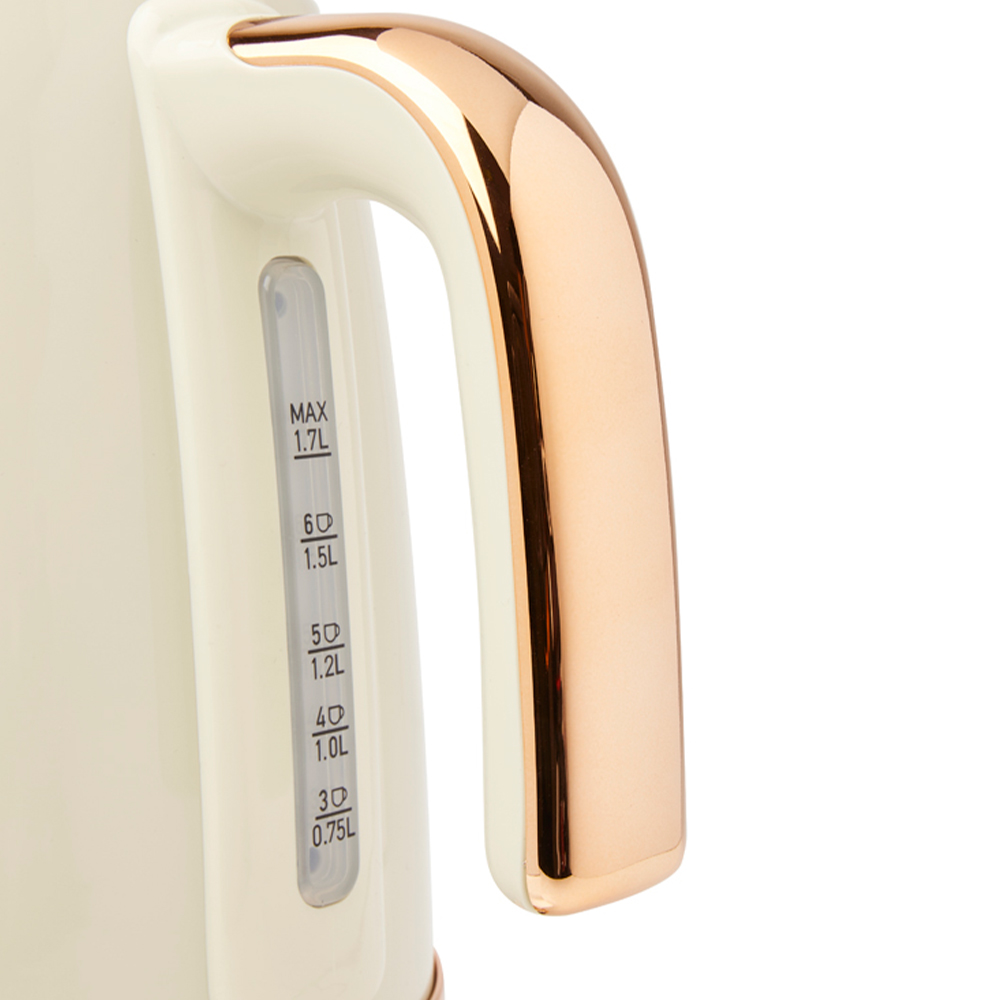 Haden 198778 Cream and Copper Salcombe Kettle 1.7L Image 3